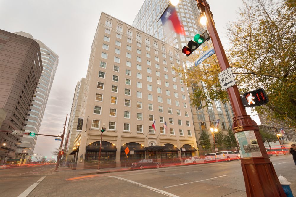 The Lancaster Hotel Houston Exteriör bild